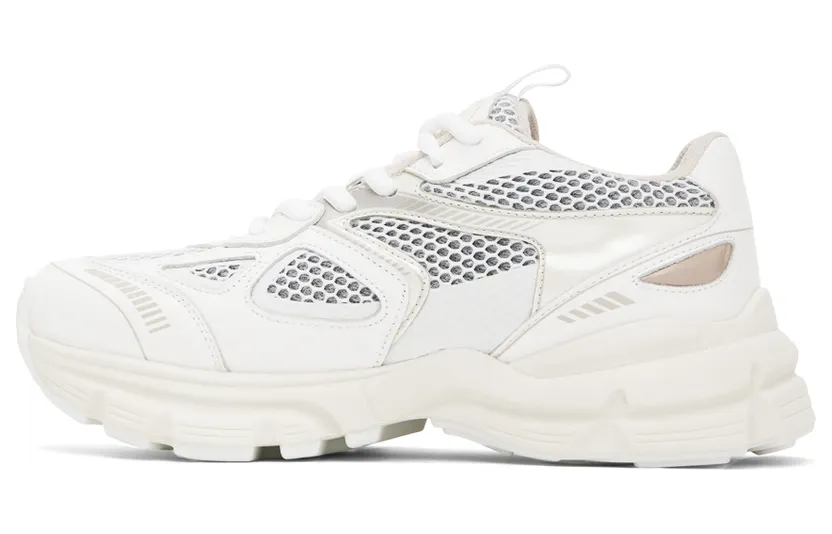 Axel Arigato White & Beige Marathon Sneakers (F0158045) (3)