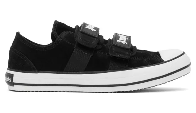 Palm Angels Black Vulcanized Sneakers (PMIA034R21LEA0021001)