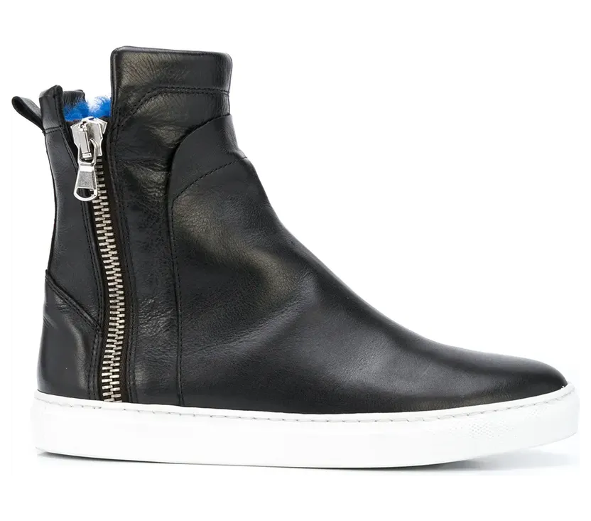 Madison.Maison High-Top-Sneakers “Black” (HITOPFURSNEAKERS)