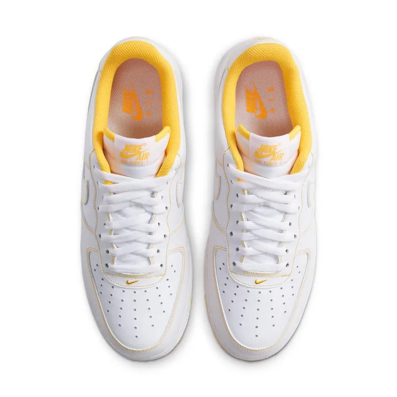 Nike Air Force 1 Stitch Laser Orange (2021) (CV1724-102)