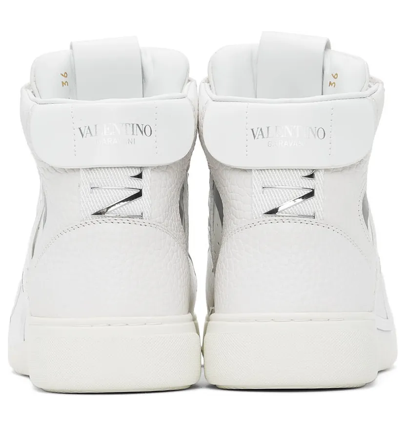 Valentino Garavani White VL7N High-Top Sneakers (WW2S0BF5KIG) (4)
