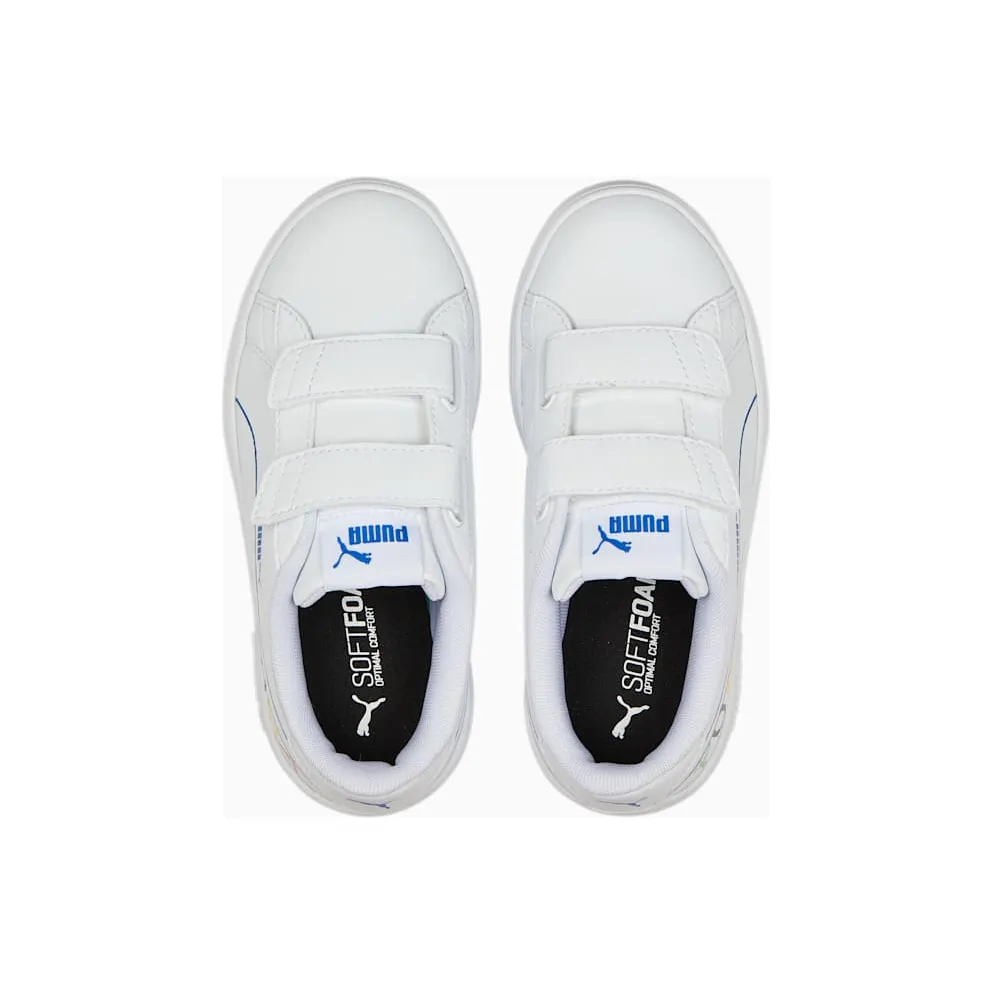 Puma Smash v2 Home School Black/Blue/Green (38620002)