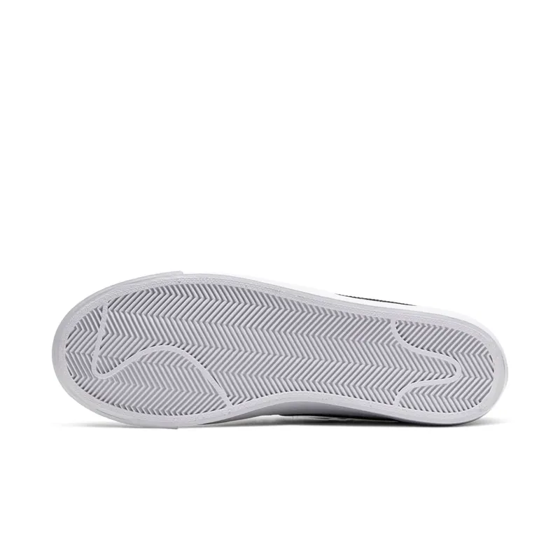 Nike Blazer Low White Black (2020) White/Orange Blaze-Black (CZ1089-100)