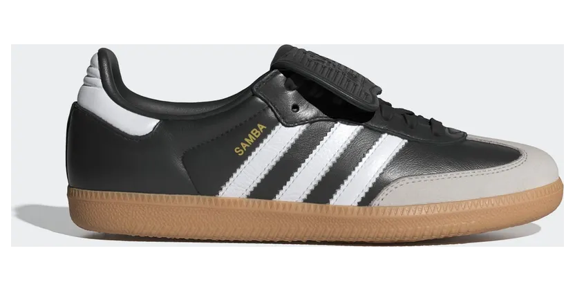 adidas Samba LT “Core Black”: zwart met een gouden accent