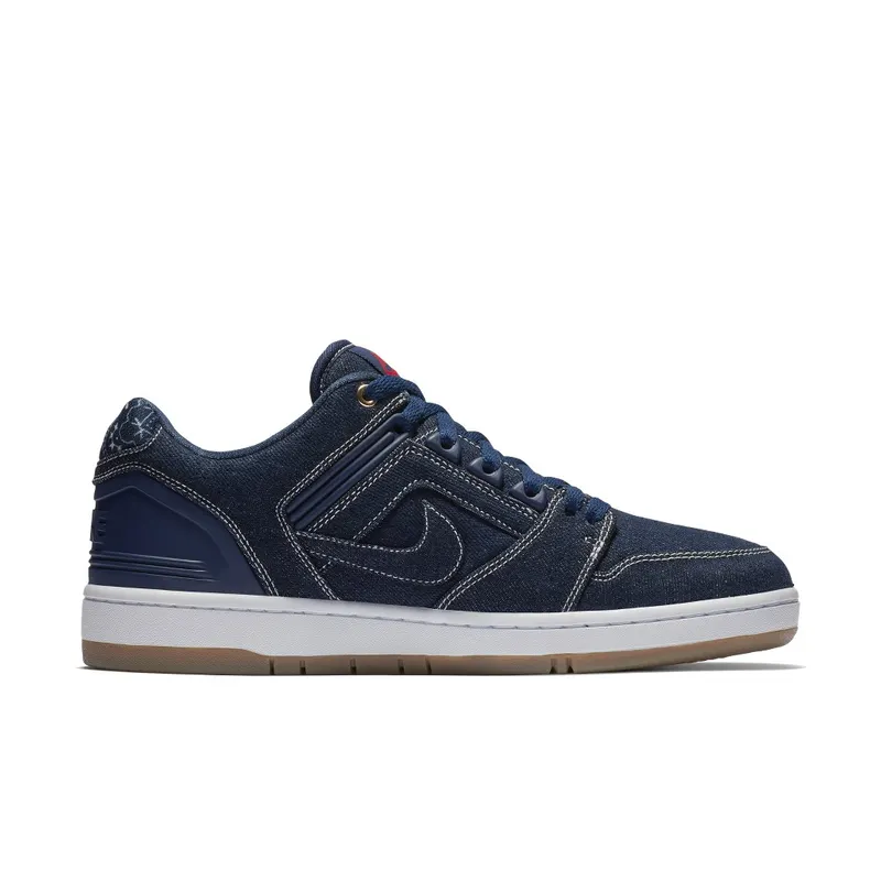Nike SB Air Force 2 Low Rivals Pack (West) Binary Blue/Binary Blue-White (AO0298-441)