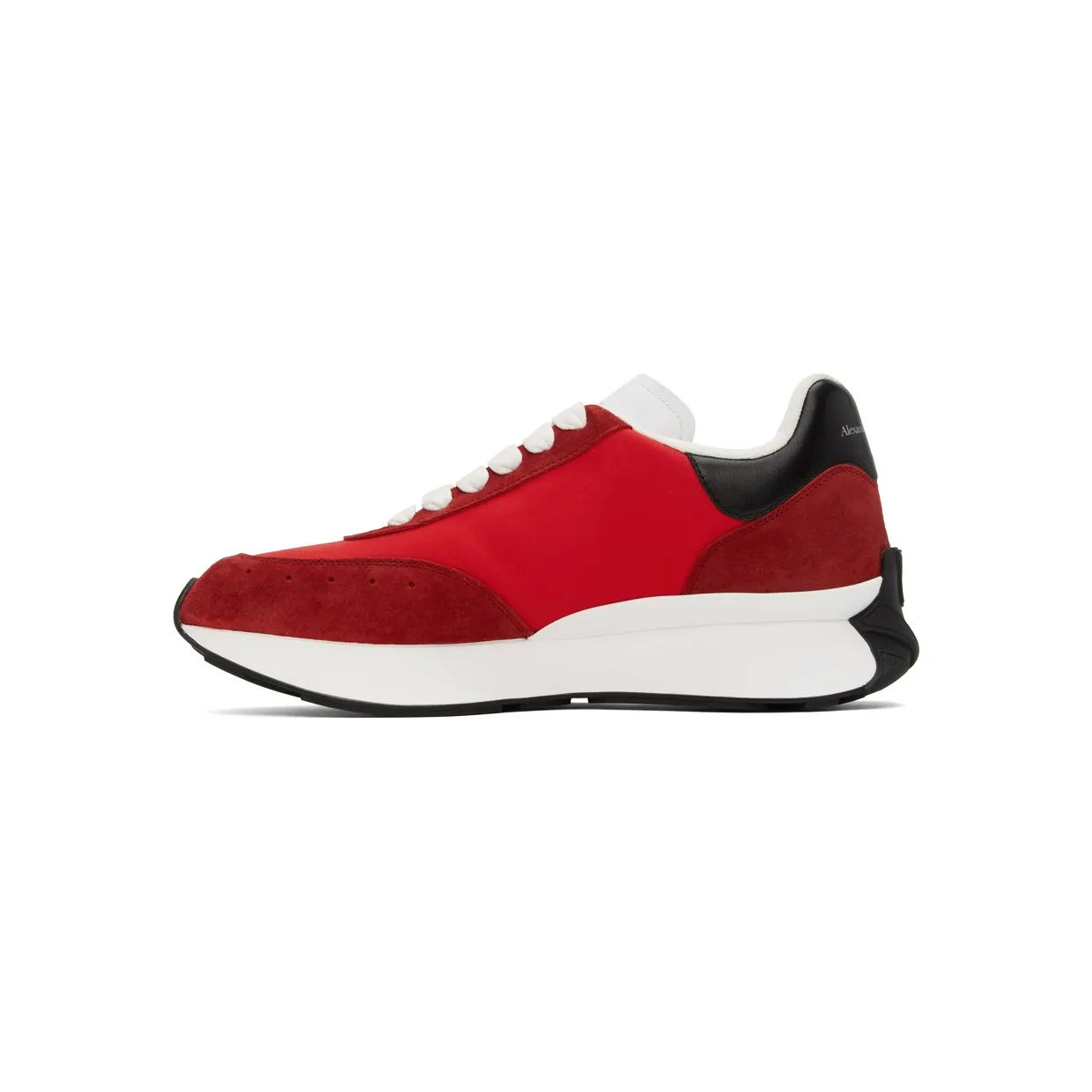 Alexander McQueen Red Sprint Sneakers (688546W4T22) (3)