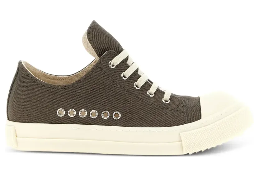 Rick Owens Drkshdw Temple mit Ösen “Black” (DU01F4822DOEH4)
