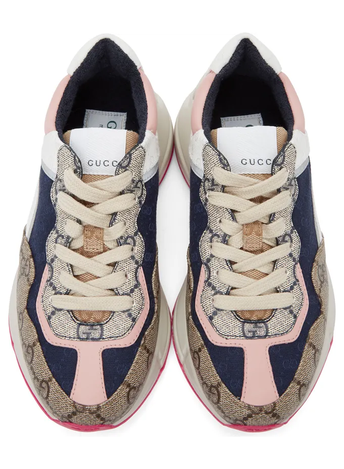 Gucci Multicolor GG Rhyton Sneakers (620185 99WF0) (5)