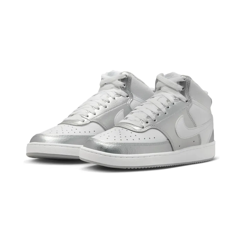 Nike Court Vision Mid Grey Silver White (CD5436-108)