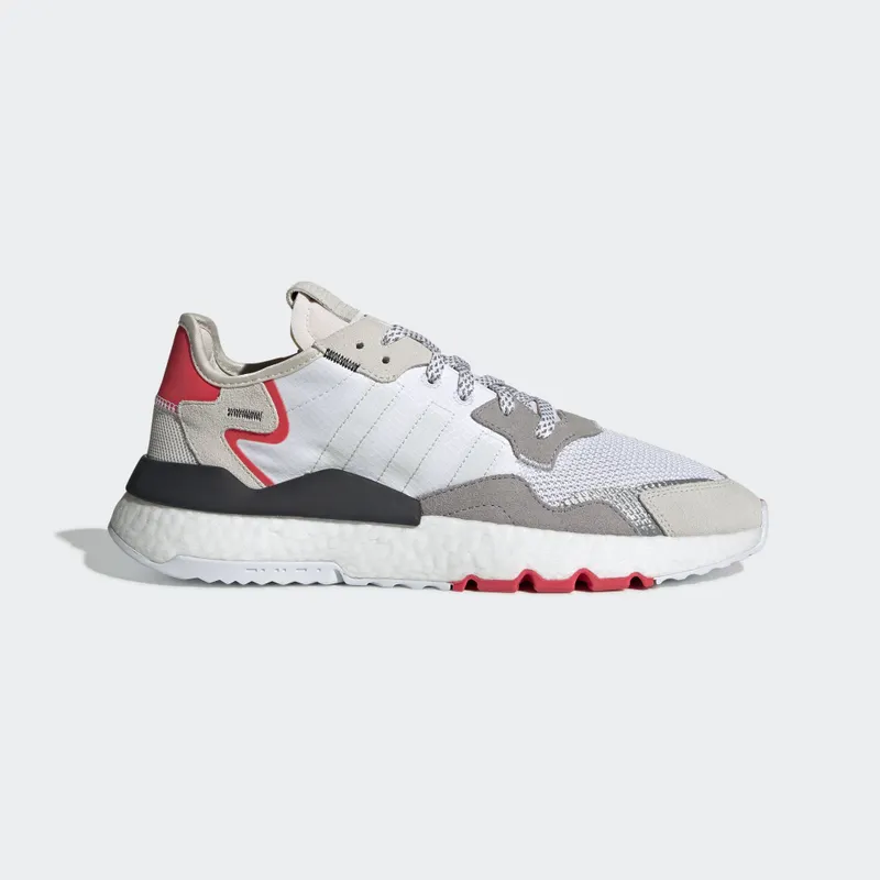 adidas Nite Jogger White Shock Red Cloud White/Crystal White/Shock Red (F34123)