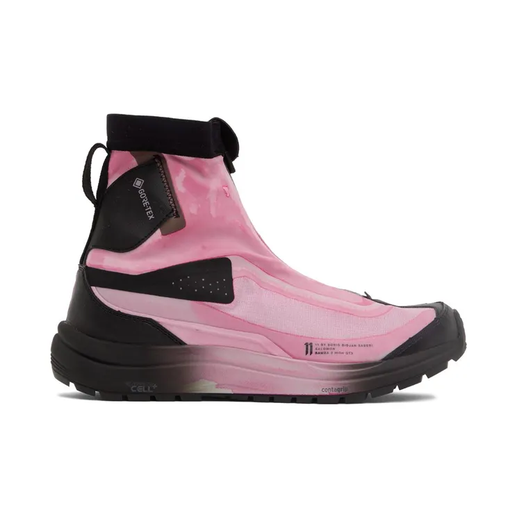 11 by Boris Bidjan Saberi Pink Salomon Edition Bamba2 High GTX Sneakers (217 11xS)