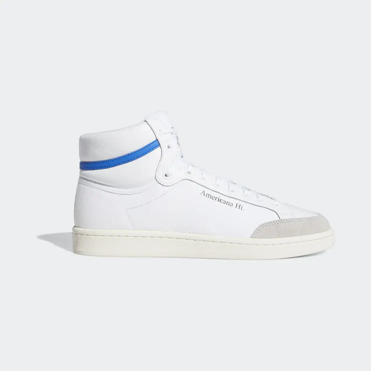 adidas Americana Hi Footwear White / Glow Blue / Core Black (EG5522)