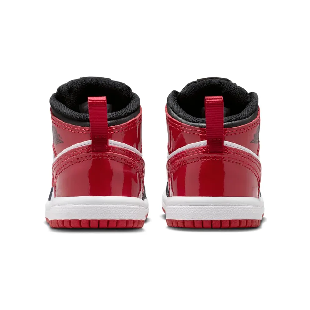 Jordan 1 Mid SE Patent Bred Toe (HV4729-006)