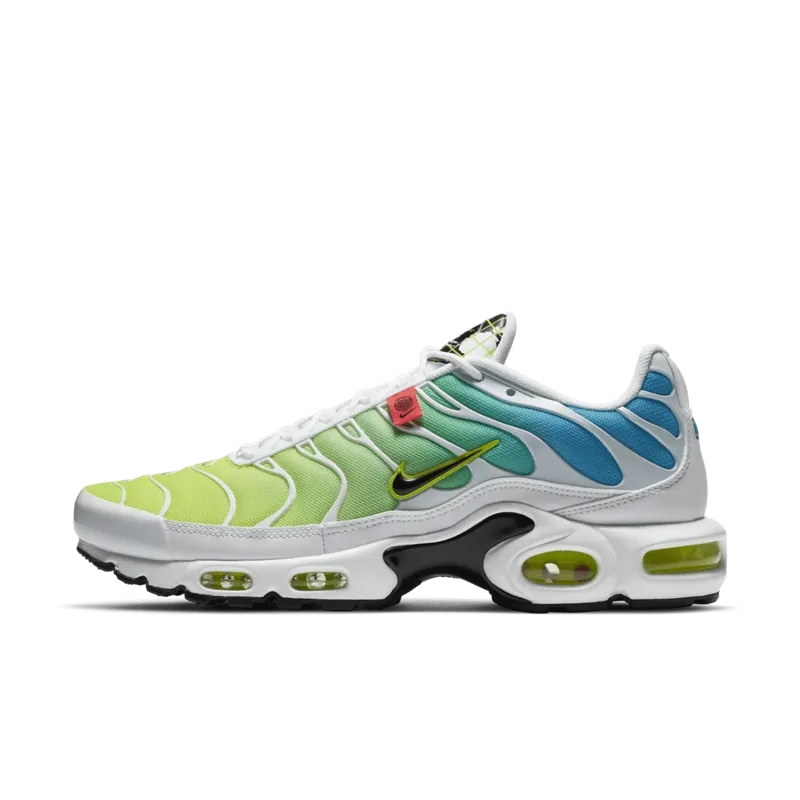 Nike Air Max Plus Worldwide White/White-Blue Fury-Black-Volt (CK7291-100)