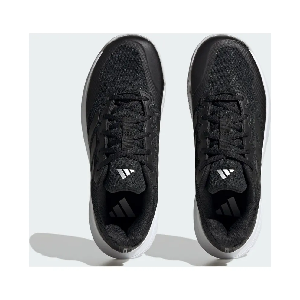 Adidas Gamecourt 2.0 Tennis Shoes Core Black / Core Black / Silver Metallic (ID1494)