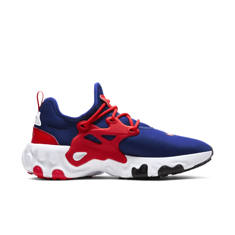 Nike React Presto USA (2020) Obsidian/White-University Red (CW5586-400)
