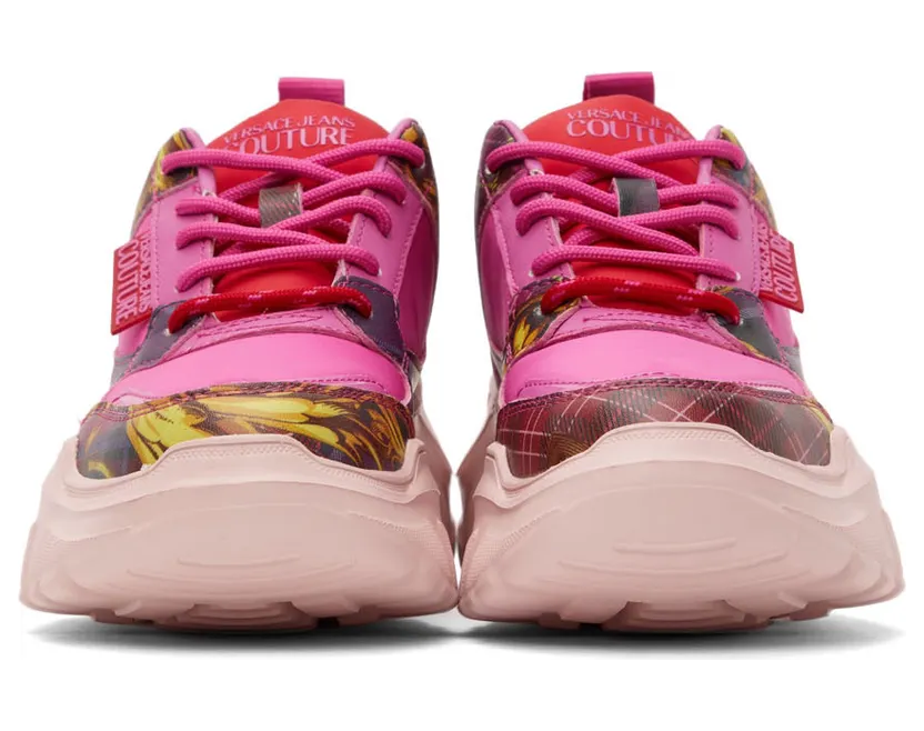 Versace Jeans Couture Speedtrack Low “Pink/Gold” (E71VA3SC2EZP010) (2)