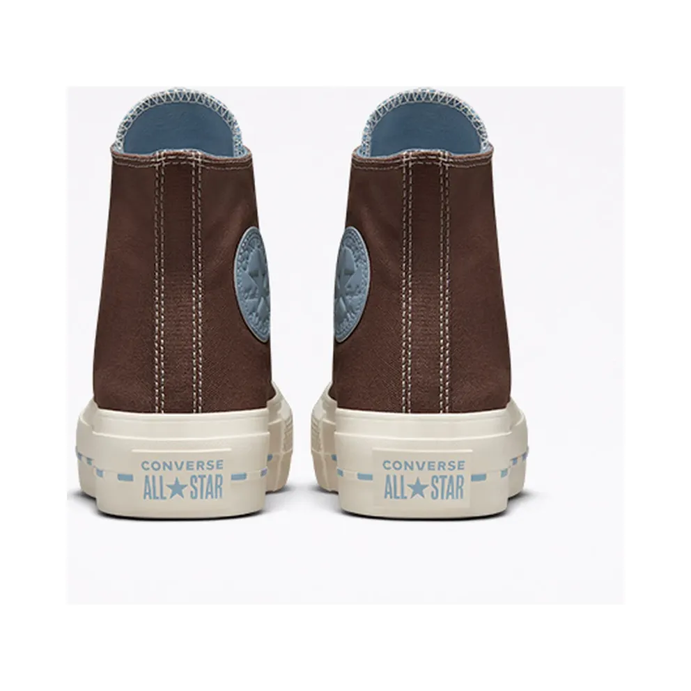 Converse Chuck Taylor All Star Lift Platform Crafted Canvas Brazil Nut/indigo Oxide/egret (572708C)