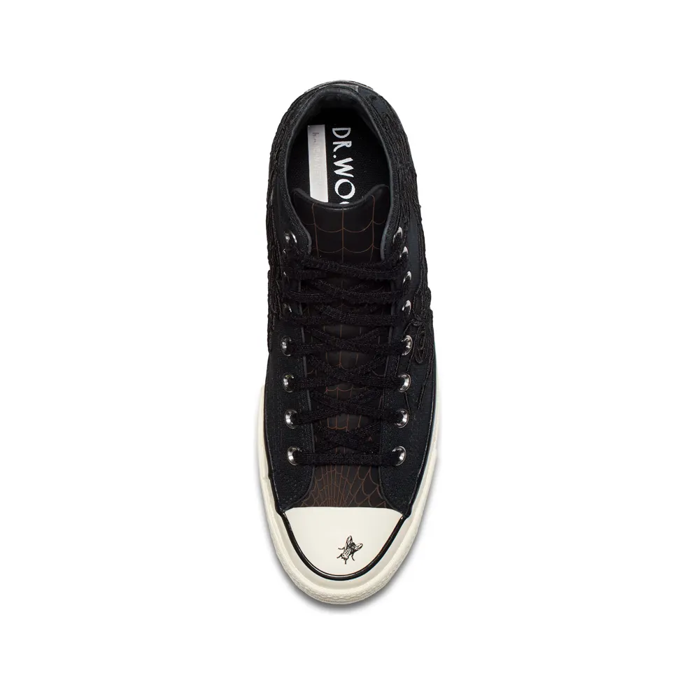 Converse Chuck Taylor All-Star 70s Hi Dr. Woo Black Black/Egret-Black (160916C)