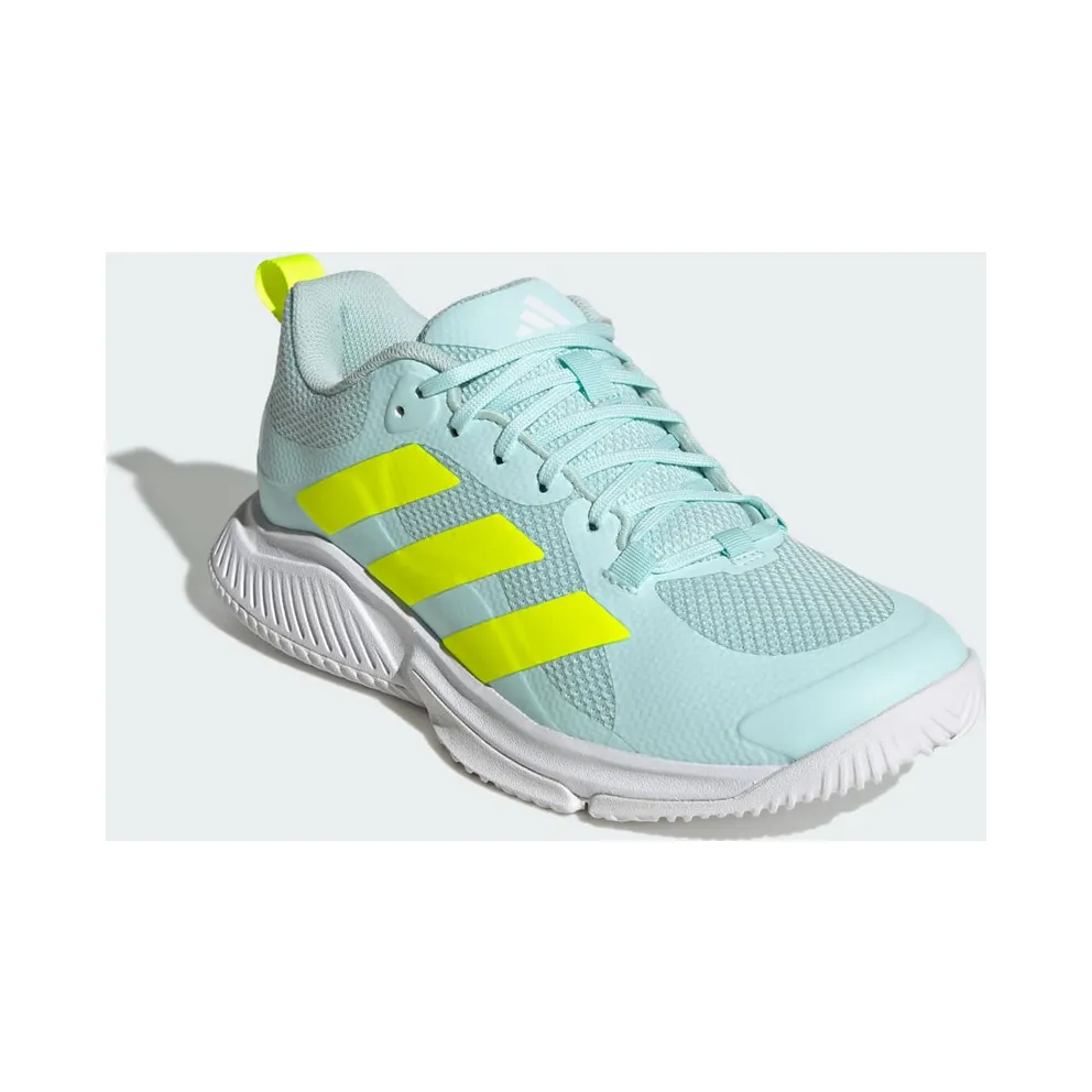 adidas Court Team Bounce 2.0 Dusky Petrol Lucid Pink (JR9571)