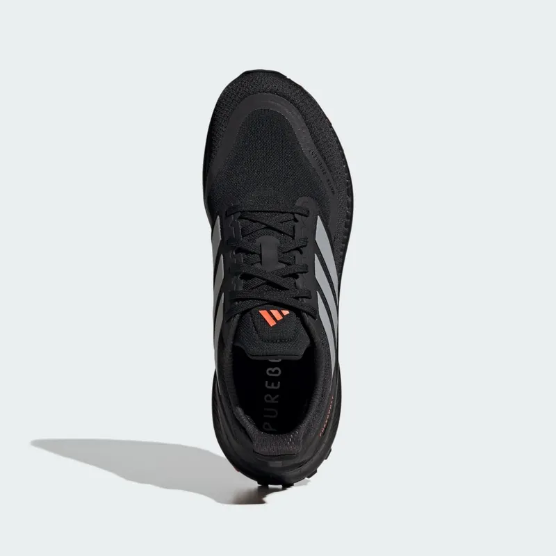 Adidas Pureboost 5 Running Shoes Core Black / Impact Orange / Core Black (JR7675)