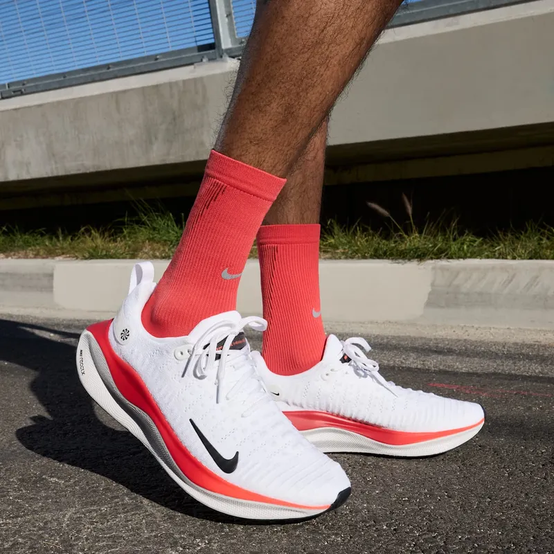 Nike ReactX Infinity Run 4 White Bright Crimson Black (DR2665-104)