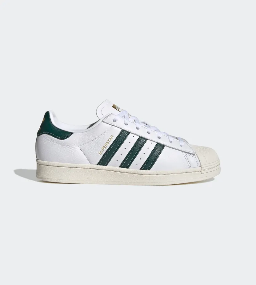adidas Superstar Cloud White / Collegiate Green / Gold Foil (GZ1604)