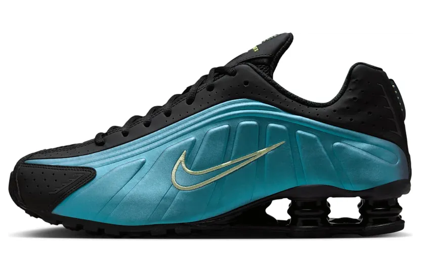 Nike Shox R4 “Sapphire Light Liquid Lime” (IF4849-500)
