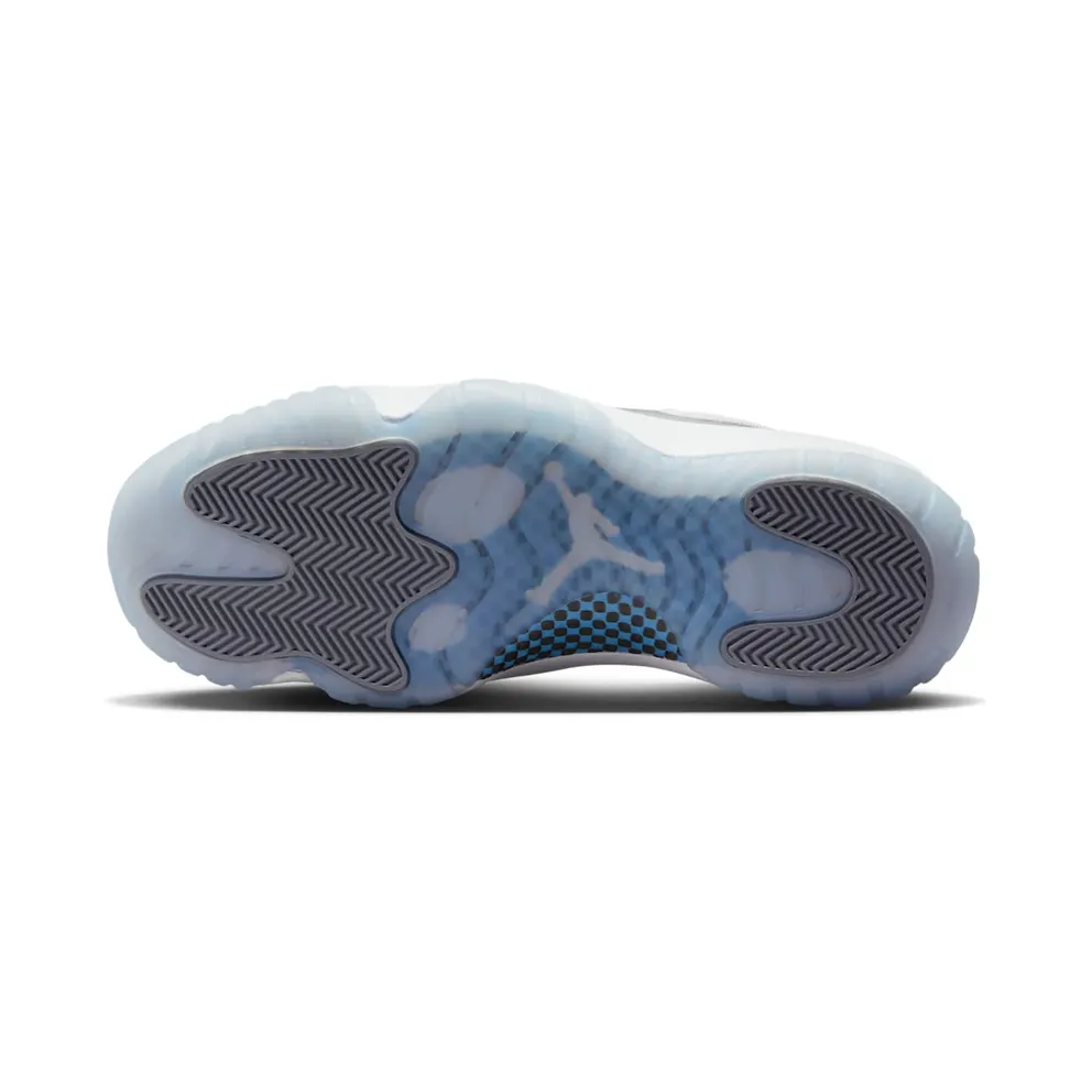 Air Jordan 11 Retro Low White/Cement Grey/University Blue (AV2187-140)