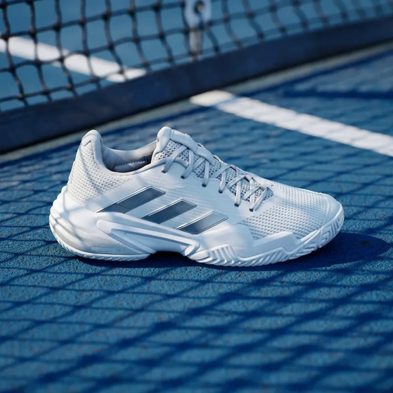 Adidas BARRICADE 13 “CLOUD WHITE CORE BLACK GREY” (IF0407)