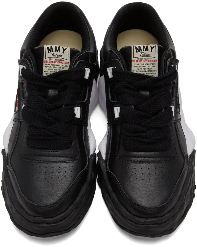 Miharayasuhiro White OG Sole Leather Parker Sneakers (A08FW702)