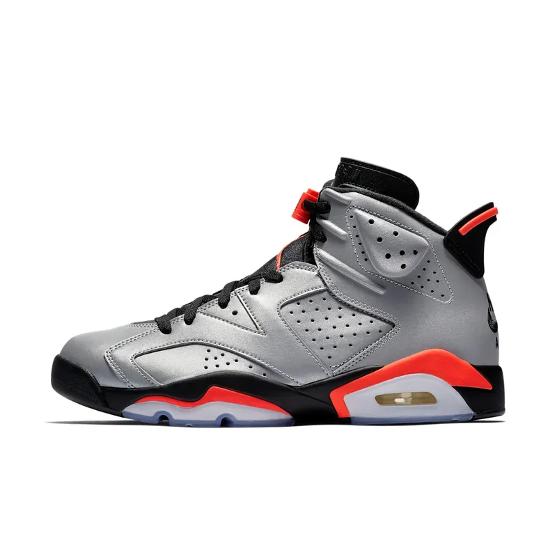 Jordan 6 Retro Reflections of a Champion Reflect Silver/Infrared-Black (CI4072-001)