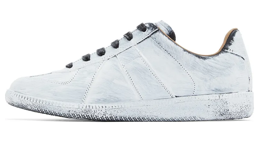 Maison Margiela Off-White Painted Replica Sneakers (S37WS0566 P4128) (3)