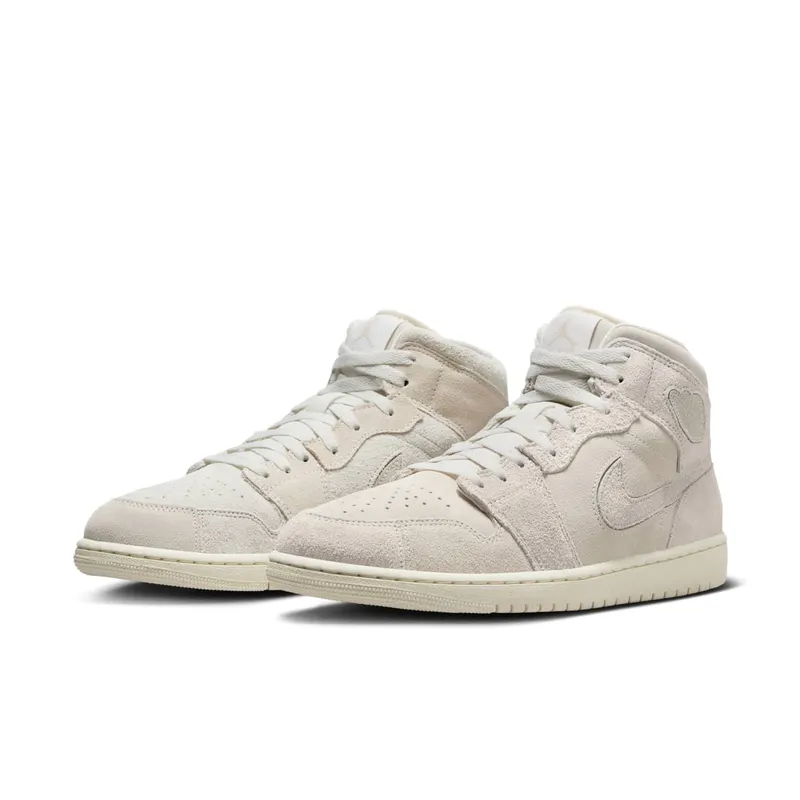 Air Jordan 1 Mid SE Craft “Pale Ivory” (FQ3224-100)