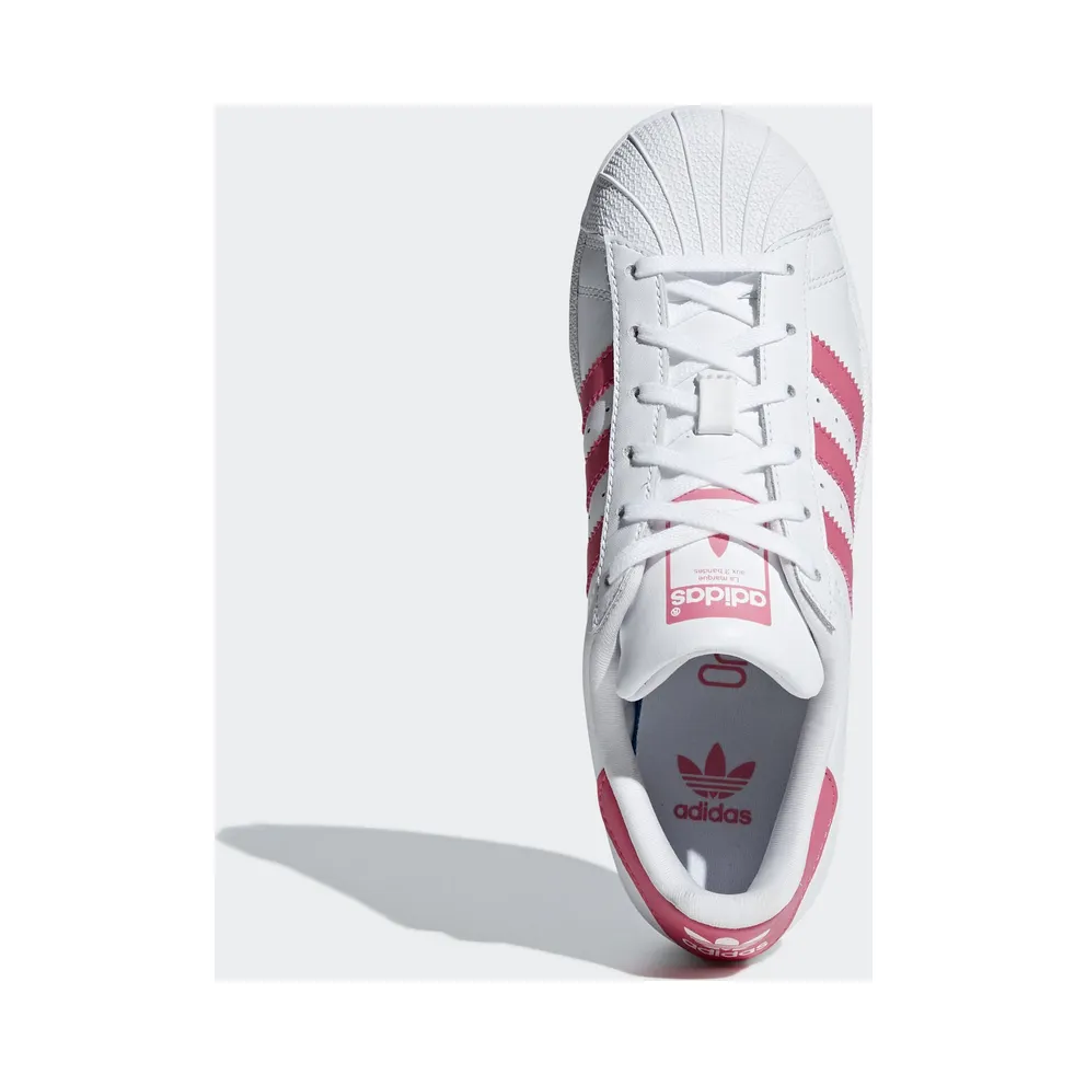 adidas Superstar Cloud White Real Pink (GS) Cloud White/Real Pink/Real Pink (CG6608)