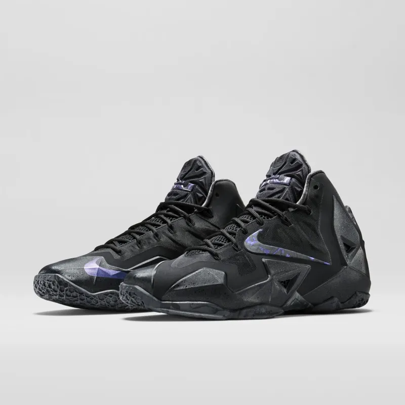 Nike LeBron 11 Blackout Black/Multi-Anthracite (616175-090)