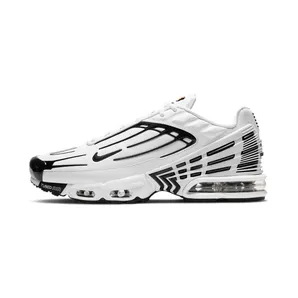 Nike Air Max Plus 3 Leather “White / Chile Red / Black” (CK6716-100)