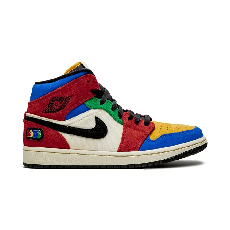 Jordan ‘Air Jordan 1 Mid Blue The Great-Fearless’ “Red” (CU2805)