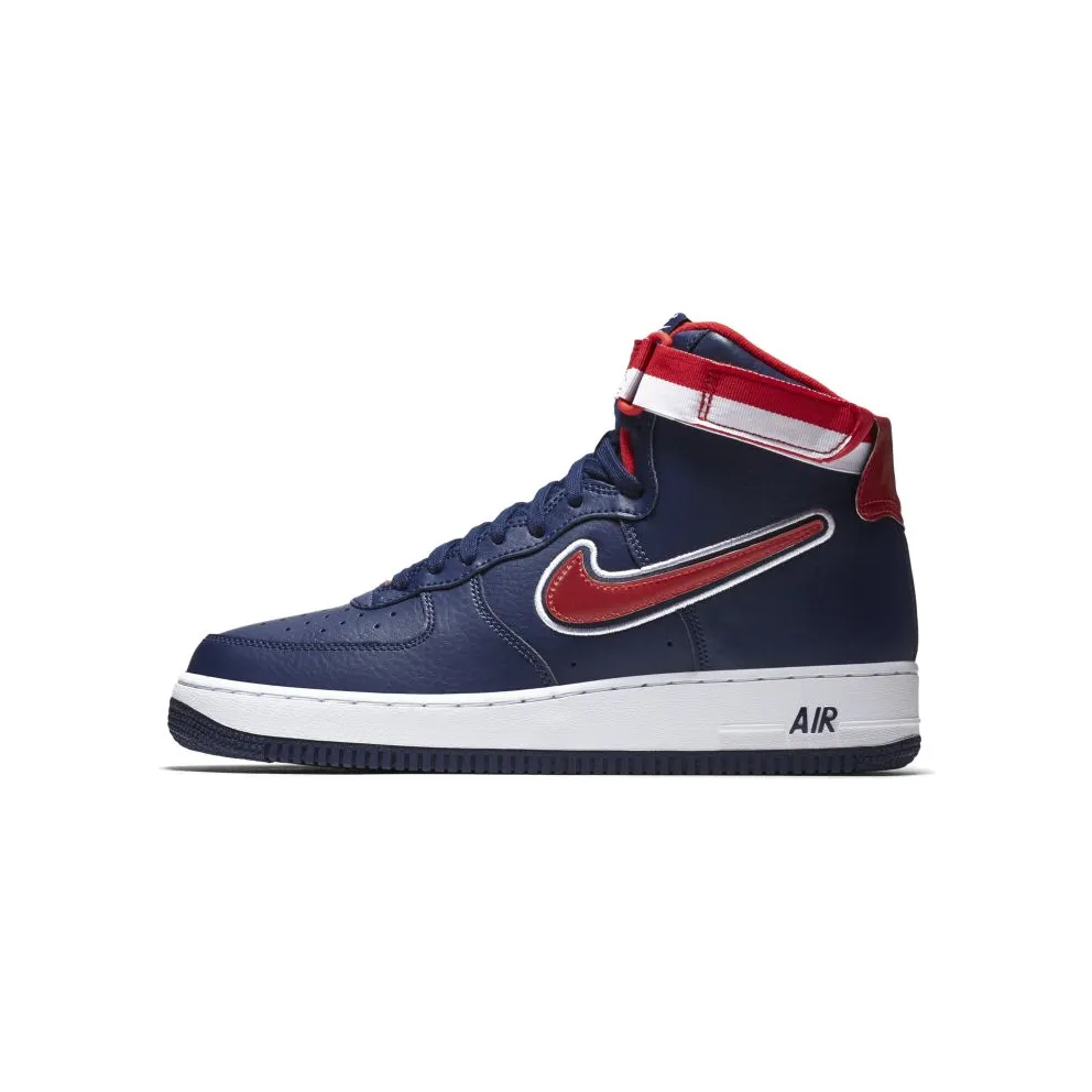 Nike Air Force 1 High Sport NBA Midnight Navy University Red Midnight Navy/University Red-White (AV3938-400)