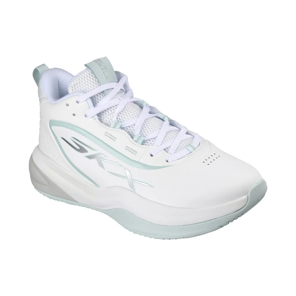Skechers SKX League “White / Light Blue” (253010WLB)