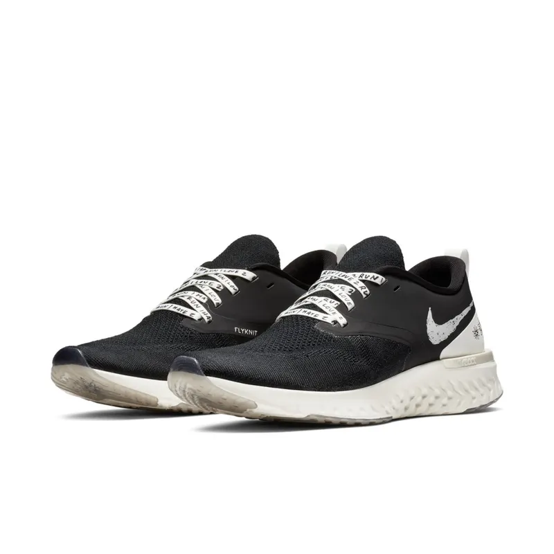 Nike Odyssey React Flyknit 2 Nathan Bell Black/Black-Sail (AT9979-010)