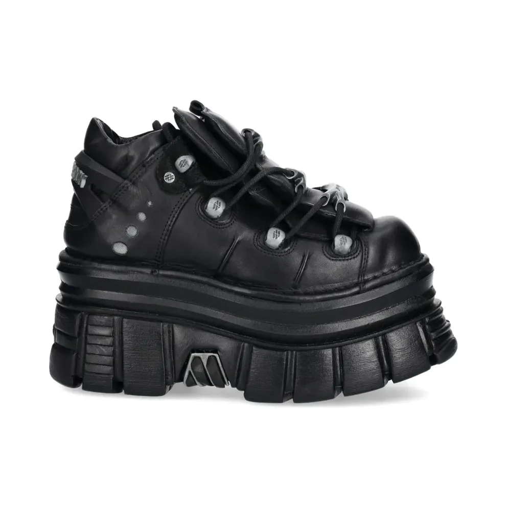 NEW ROCK with plateauzool – Black (M106C178)