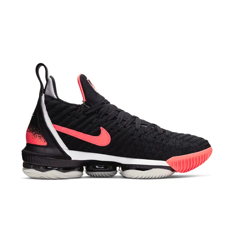 Nike LeBron 16 Black Hot Lava Black/Hot Lava-Flat Silver (CI1521-001)