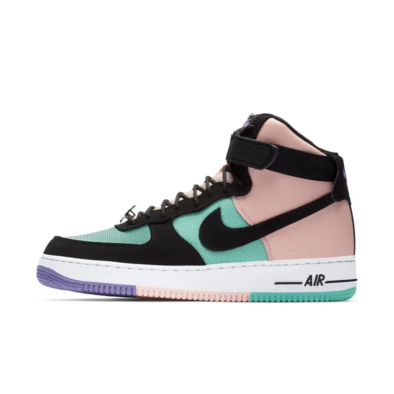 Nike Air Force 1 High Have A Day Hyper Jade/Black-Bleached Coral-Space Purple (CI2306-300)