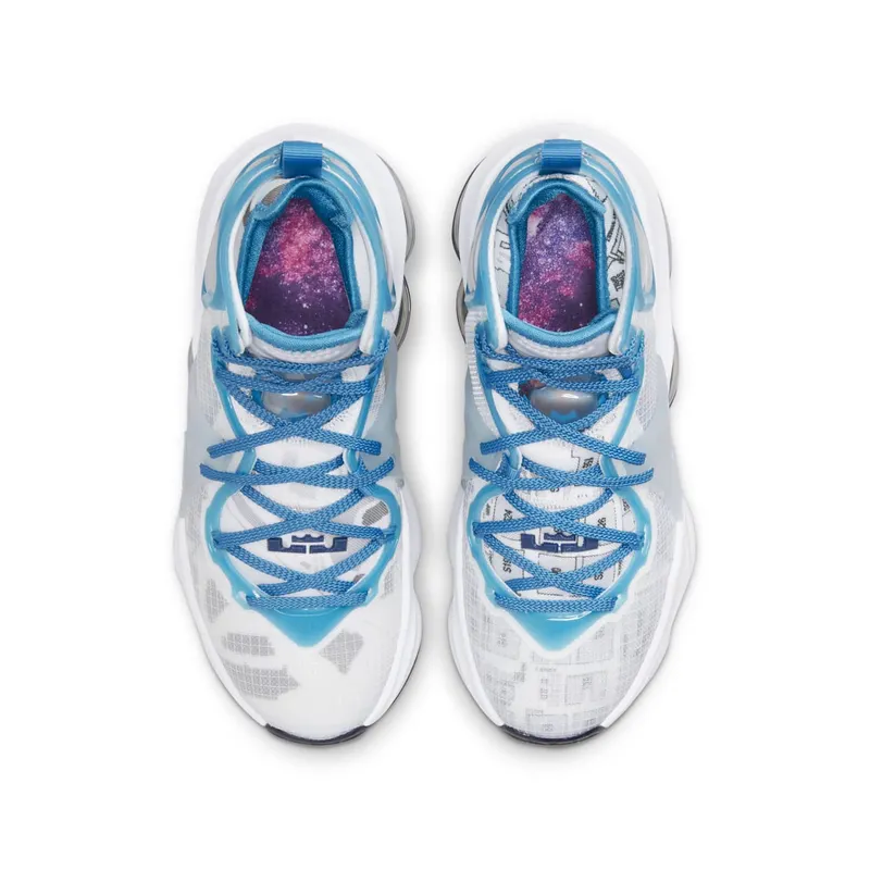 LeBron 19 voor kids White (DD0418-100)