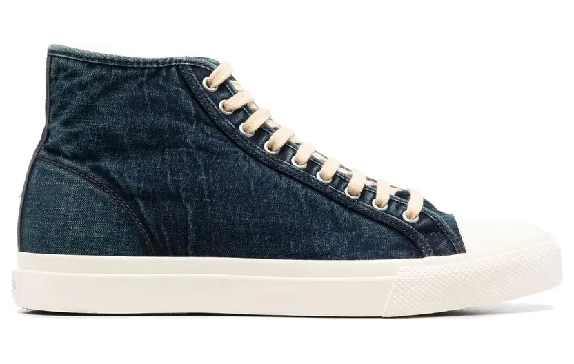 Ralph Lauren RRL Mayport high-top sneakers – Blauw (823735814001)