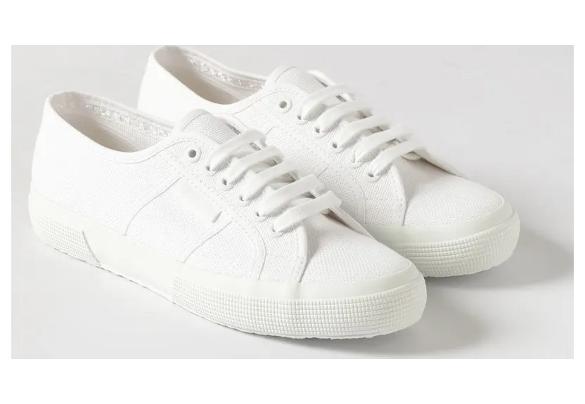 SUPERGA 2750-Cotu Classic Cotton Canvas Sneakers White (S000010C42)