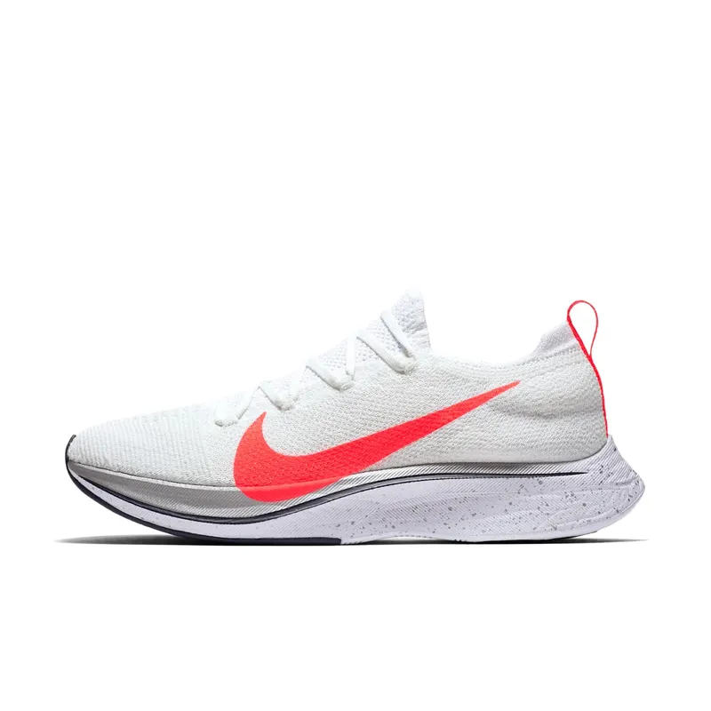 Nike Vaporfly 4% Flyknit Ekiden Pack White/Metallic Silver-Midnight Navy-Flash Crimson (AJ3857-160)