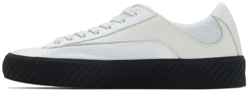 BY FAR Off-White & Black Rodina Low-Top Sneakers (22SSROABOWGRL)