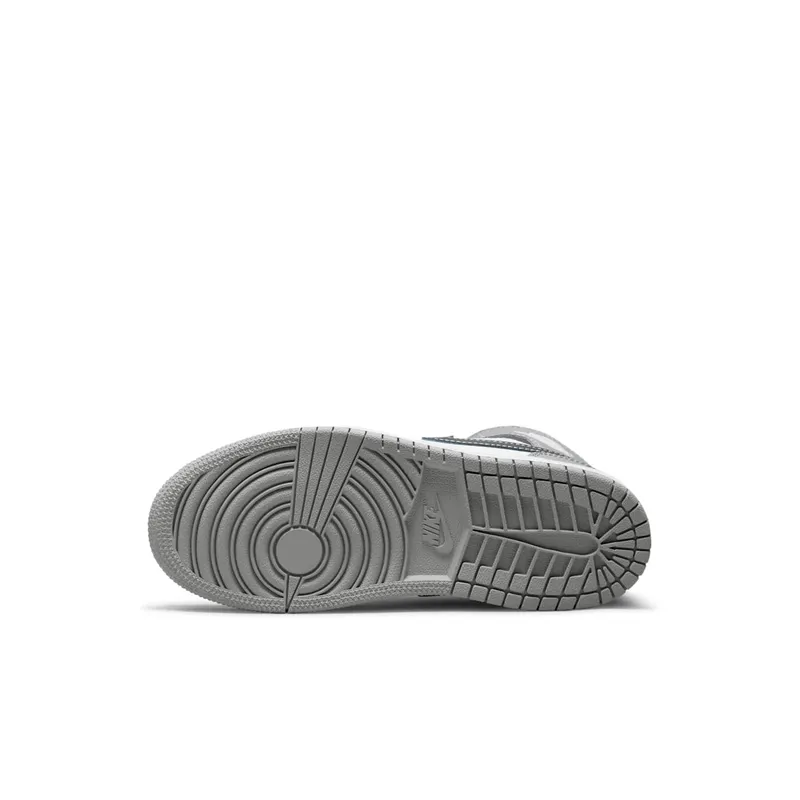 Air Jordan 1 Mid Light Smoke Grey (PS) (640734-078)